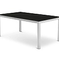 Briga Table Dekton Kelya Top White Frame