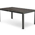 Briga Table Trespa Forest Grey Top Charcoal Frame