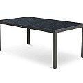 Briga Table Trespa Graphite Top Charcoal Frame