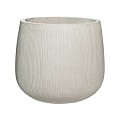 Pottery Pots plantenbak Pax M Light grey (vert. ridg.) (øxh) 40x36 cm. ~