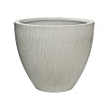 Pottery Pots plantenbak Jesslyn XS Light Grey (vert. ridg) (øxh) 41x35 cm. ~