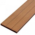 Keruing schuttingplank 16x145mm V-groef  - lengte: 215 cm ~