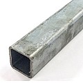 Kokerprofiel 80x80x4 mm. 300 cm. gestraald en gemenied staal tbv Felix ~