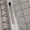 Poortvanger t.b.v. dubbele poort 40 vermaakt naar poortvanger voor in steenkorf (40cm) (is voor één poort, niet dubbel)  OP=OP ~