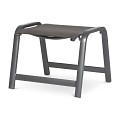 Nova Footrest textileen bekleding Mixed Grey (55x57x43 cm) ~
