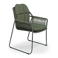 Rivera Dining Chair donker groen ~