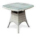 Doncaster Side Table glasplaat Weathered Grey (55x55x55 cm) ~