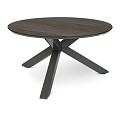 Orbital Dining Table 120 Ø cm Trespa Charcoal ~