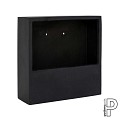 Pottery Pots plantenbak Jack wally XS Black (lxbxh) 30x30x9 cm. ~