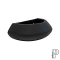 Pottery Pots plantenbak Mini Tara Wally XS Black (lxbxh) 17x30x12 cm. ~