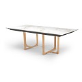 Table incl Top Nida 220 Dekton- TEAK Entzo Nida Entzo (220x100 cm) ~