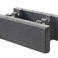Holblok beton Normaalsteen LxBxH 50x17,5x20 cm. ~