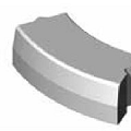 TROTTOIRBAND 28/30x25x78,5 1,5u grijs vis~