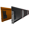 Flexline & Rigidline Rib gegalvaniseerd H=560 mm. (uitlopend 2026) ~