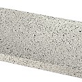 Schellevis Oudhollandse zwembadrand hoek links creme 100/60x40x5 cm. ~