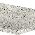Schellevis Oudhollandse zwembadrand hoek rechts creme 100/60x40x5 cm. ~