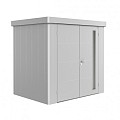 berging Neo 3C standaard deur, zilver-metallic ~