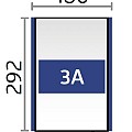 berging Neo 3A standaard deur, zilver-metallic ~