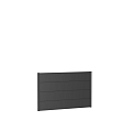 Wandpaneel Schutting zonder Acrylglas 150x90 donkergrijs-metallic ~
