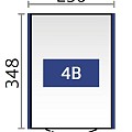 berging Neo 4B dubbele deur, donkergrijs-metallic ~