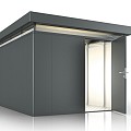 CasaNova 3x4, draairichting rechts, donkergrijs metallic ~