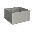 MoestuinBoxGr. 1,5x1,5 kwartsgrijs-metallic ~