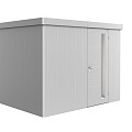 berging Neo 2C standaard deur, zilver-metallic ~
