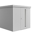 berging Neo 4B standaard deur, zilver-metallic ~