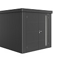 berging Neo 4B dubbele deur, donkergrijs-metallic ~