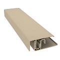 Randprofiel uit 2 delen Alu 1015 zand 300 cm. ~