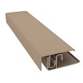 Randprofiel uit 2 delen Alu 1019 Grey Beige 300 cm. ~