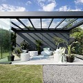Verasol Cube veranda 6000Bx3000D mm excl. 6 glas panelen, kleur: n.t.b. ~
