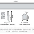 Multi-Edge Advance corten koppelset ~
