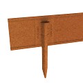 Multi-Edge Advance corten 70x20 cm. 1-3 mm. dikte ~
