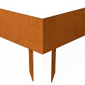 Multi-Edge Advance corten hoekstuk + koppelset ~