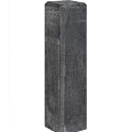 Betonpoer L met vellingkant 18 x 18 x 58 cm, antraciet. ~