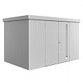 berging Neo 2D dubbele deur, zilver-metallic ~