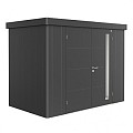 berging Neo 1D dubbele deur, donkergrijs-metallic ~
