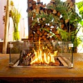 Brann gasbrander 120x80x50 cm. Corten ~