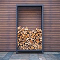 Logg houtopslag 100x40x180 cm. Gecoat ~