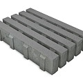 EcoStrook Grey 60x40x12 cm. ~