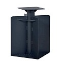 Parasolvoet Ingraafbaar stalen voetvoor zweefparasols XXL Charcoal (50x50x60 cm) ~