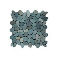 Pebble sliced green 30x30 cm. ~
