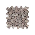 Pebble regular caramel dark pink 30x30 cm. ~