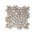 Mosaic coin cream 30x30 cm. ~