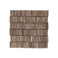 Parquet Kitkat 1x4.8 light brown 30x30 cm. ~
