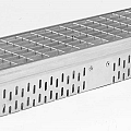 ACO Highline verzinkt gootelement 100 cm. incl. 2 koppelstukken ~