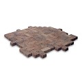 Kobbelstones getrommeld brons 28x21x7 cm. ~