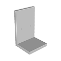 Keerwand ALK (HxBxV) 55x100x40 cm. (prijs af fabriek) ~