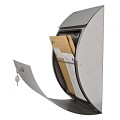 Heibi Brievenbus RVS La Ola 32x13x47 cm. uitlopend 2025